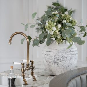 Distressed Stone Vase