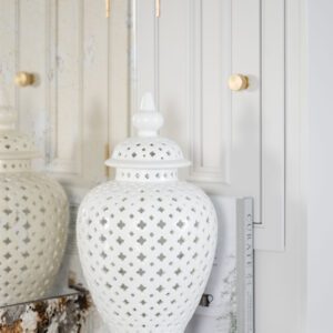 Ella Pierced Ginger Jar