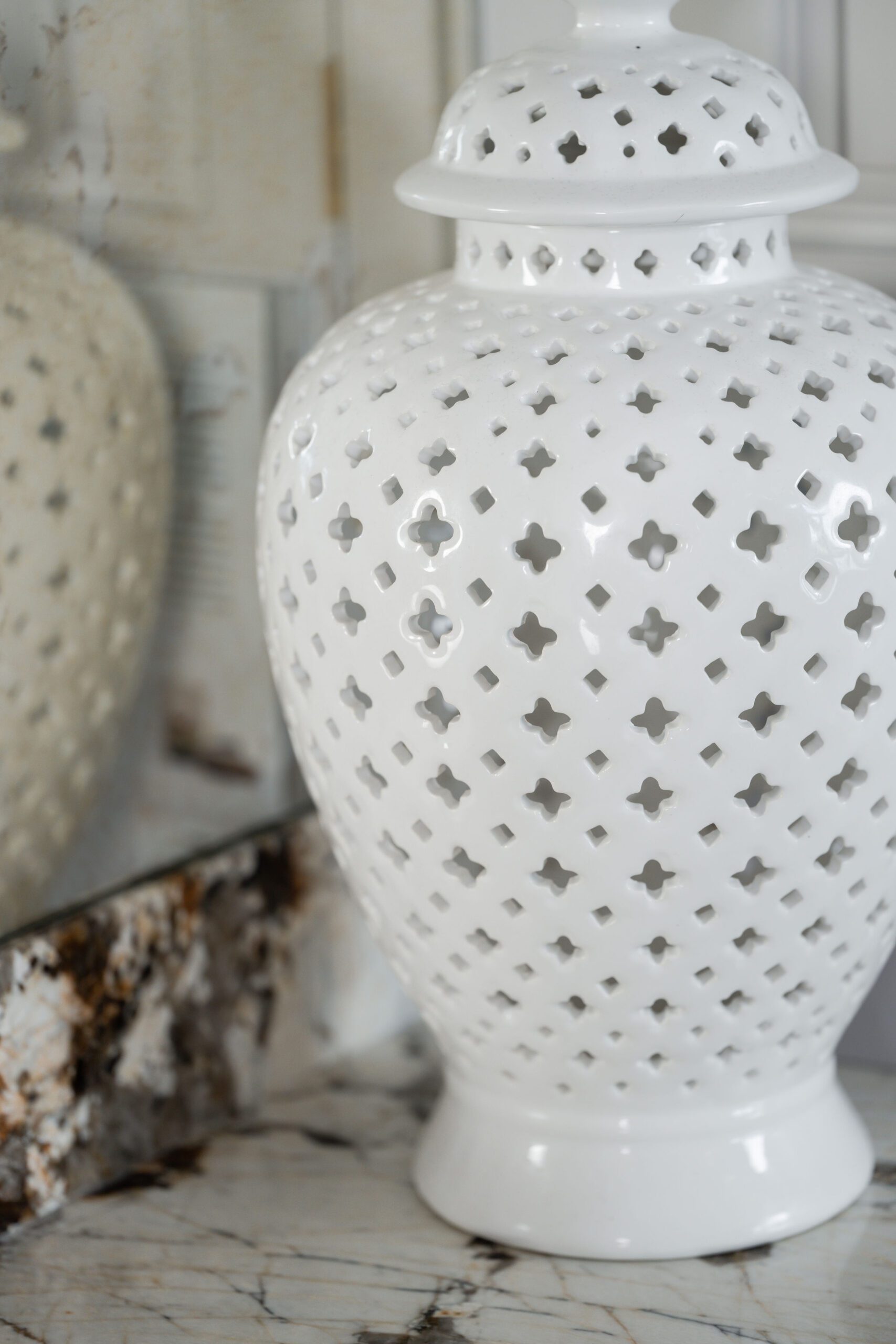 Ella Pierced Ginger Jar - Image 3