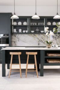 Weathered Oak Farmhouse Stool