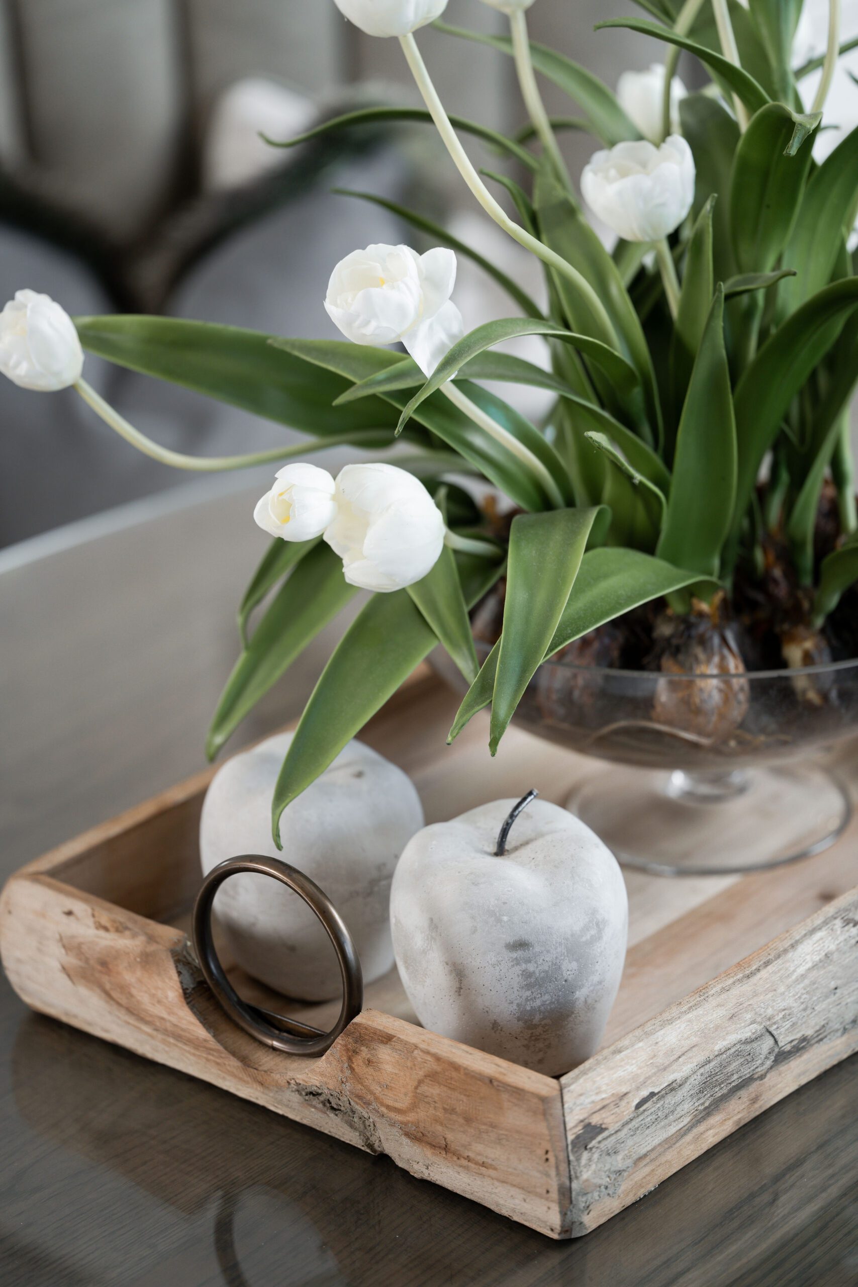 Rustic Wooden Tray - Image 4
